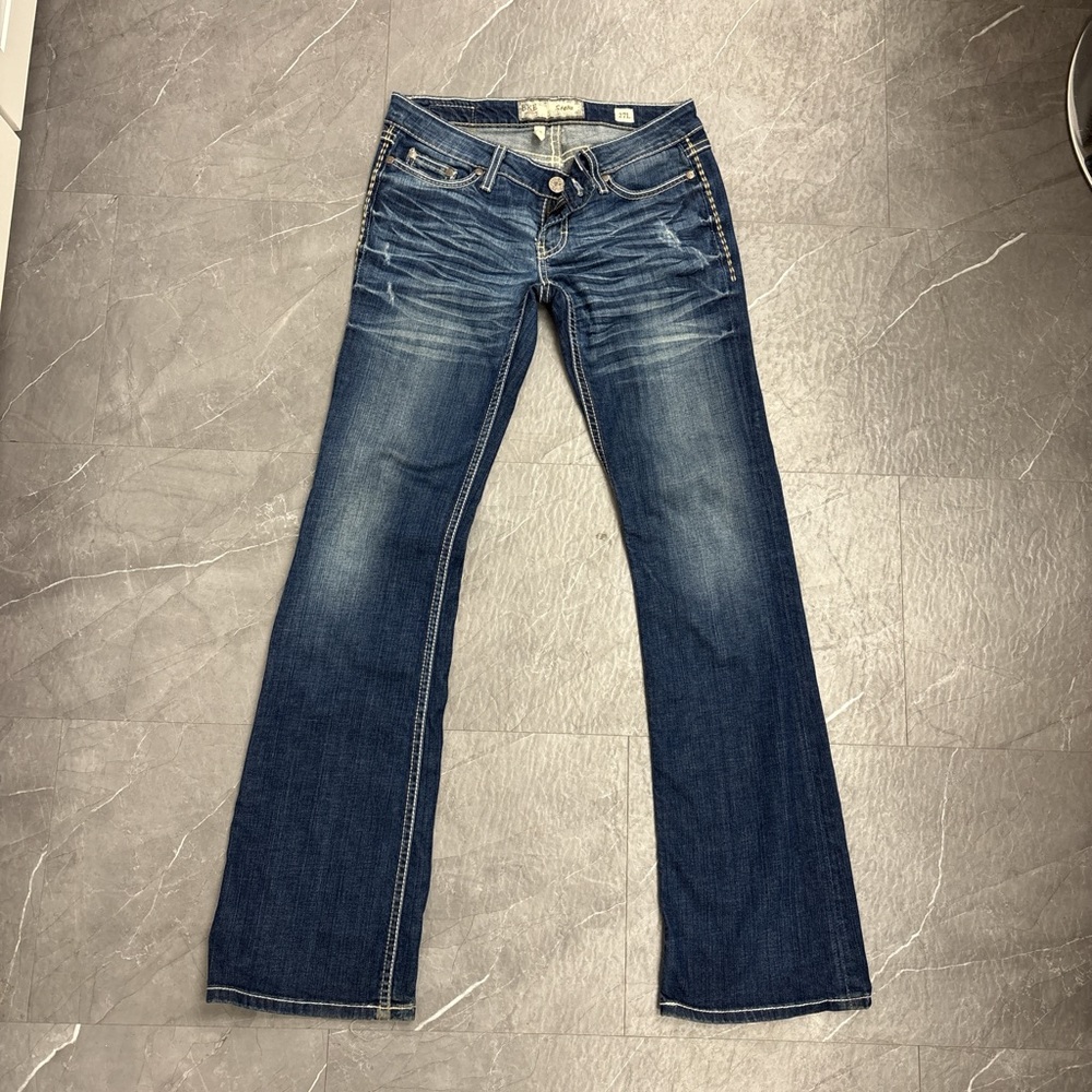BKE Dark Blue Women's Boot Cut Jeans